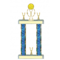 Trophies - #Softball Vertical Star Riser F Style Trophy